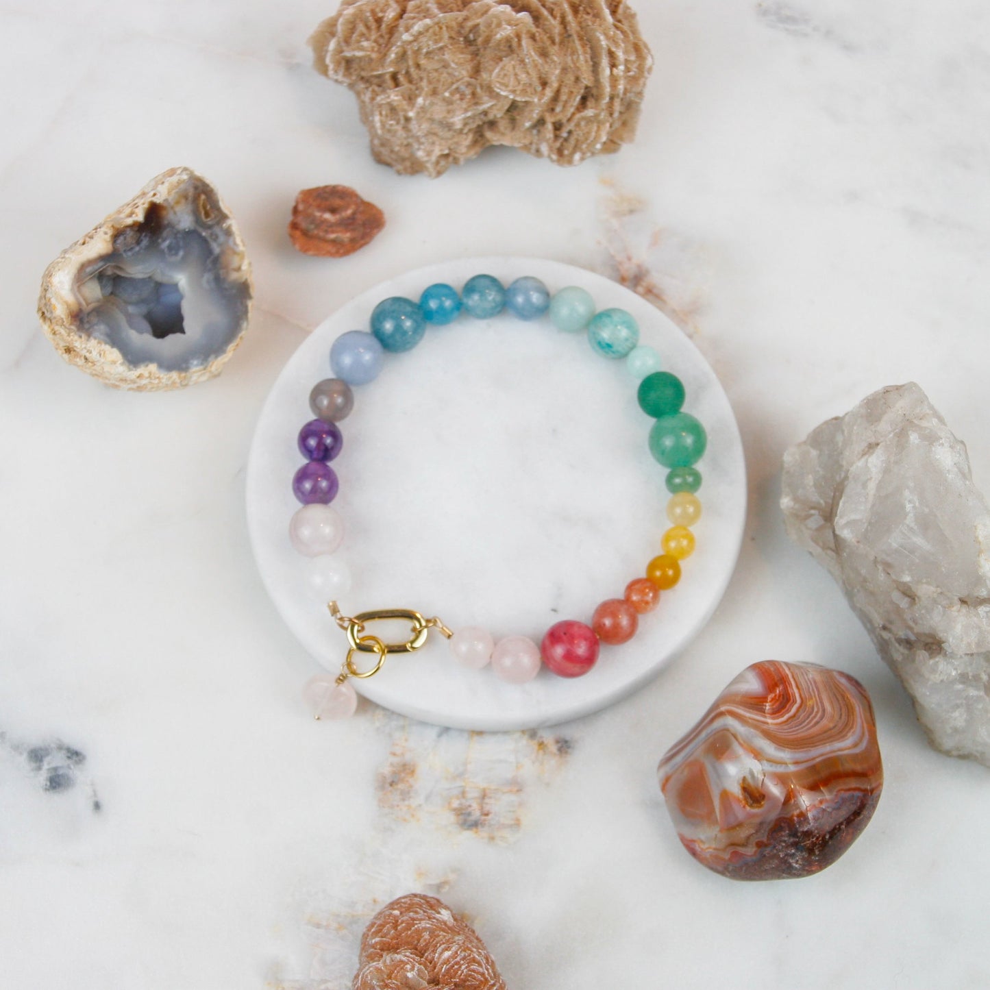 Pastel Rainbow Bracelet
