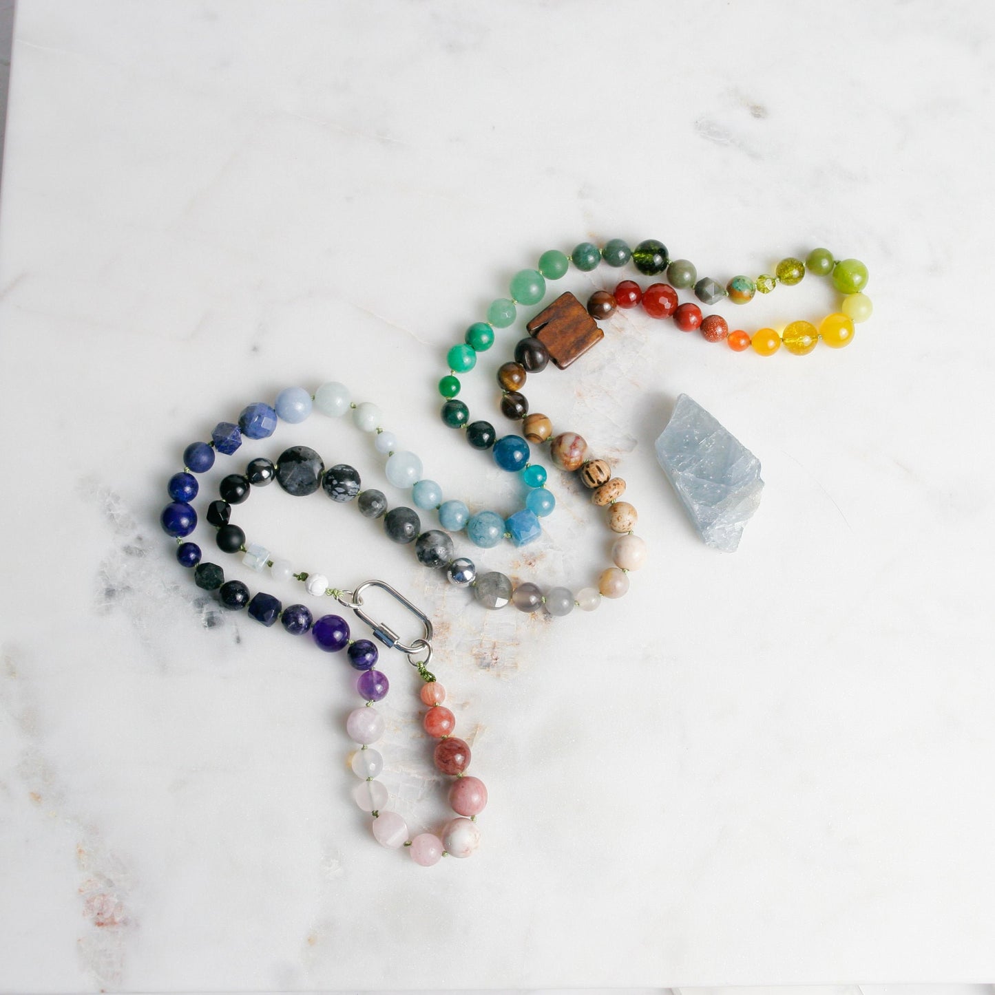 Beaded Rainbow Necklace