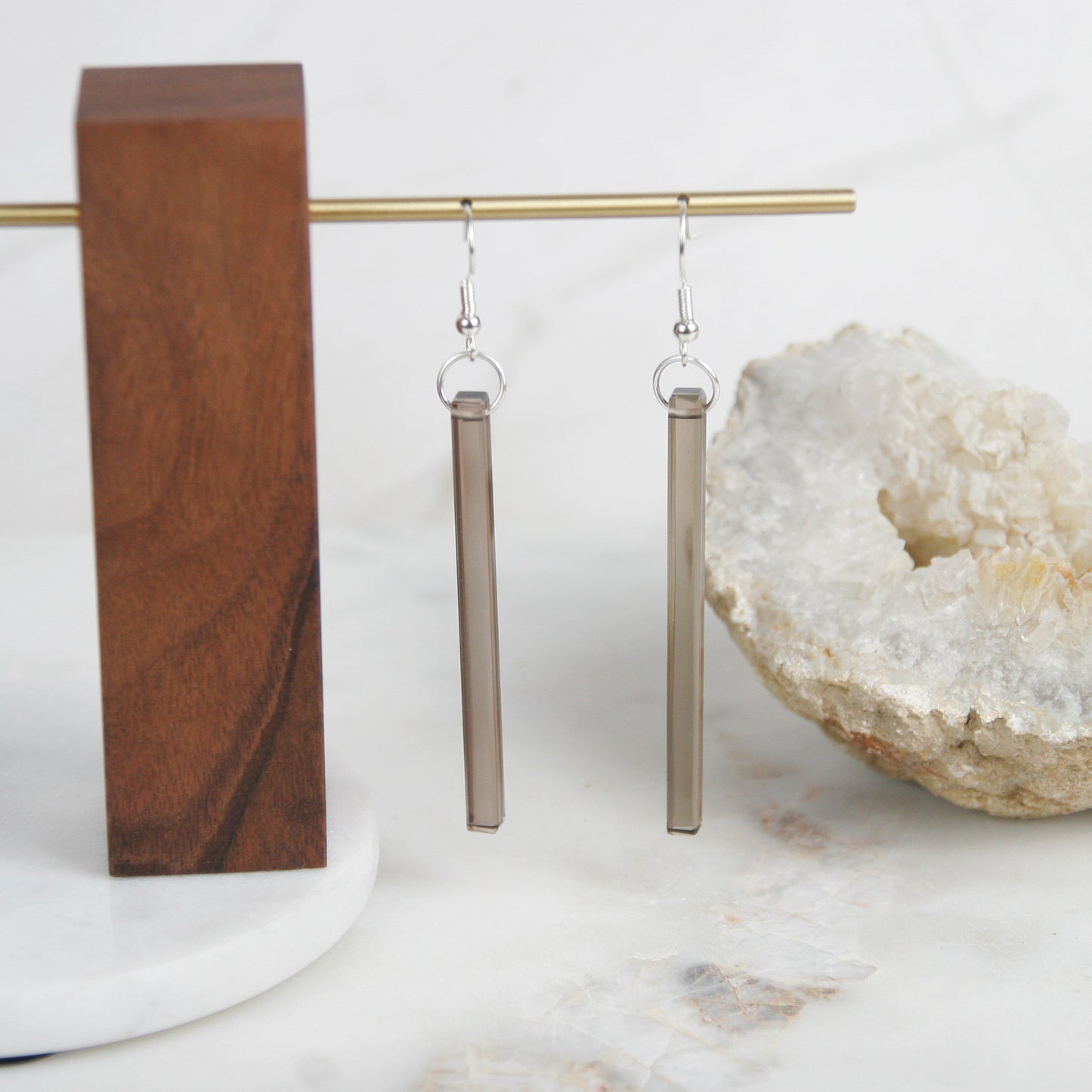 Smokey Quartz Earrings