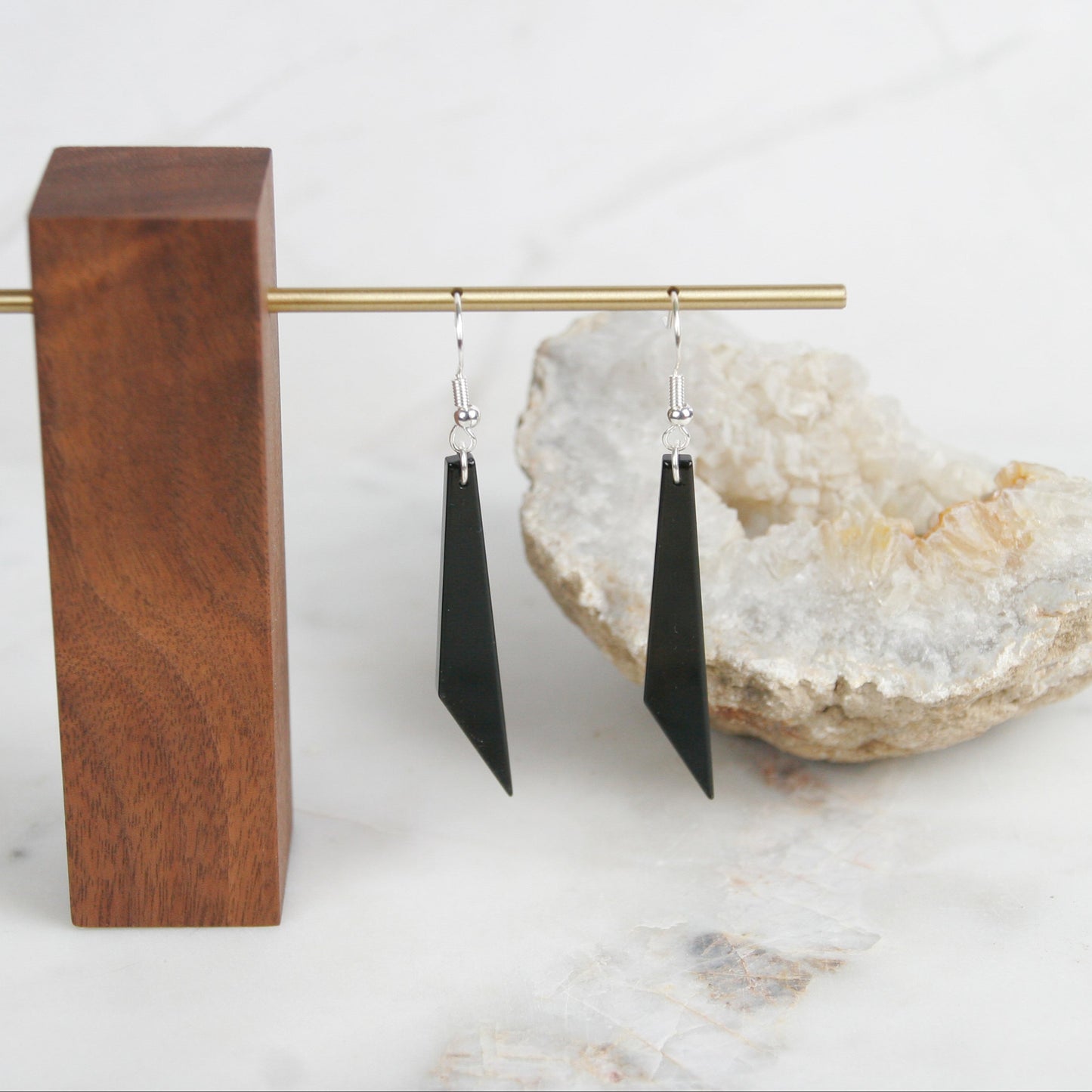 Obsidian Earrings