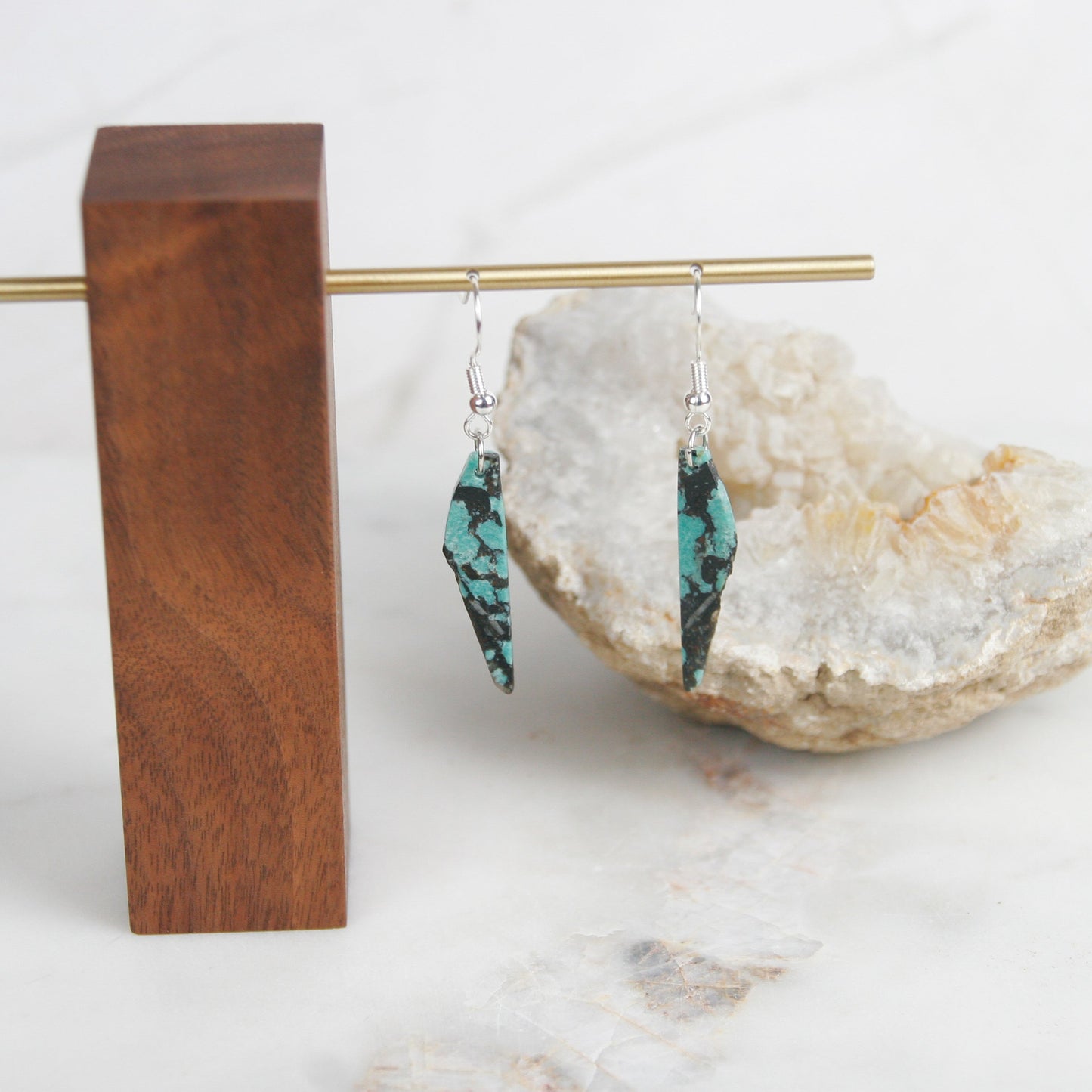 Turquoise Sterling Silver Earrings