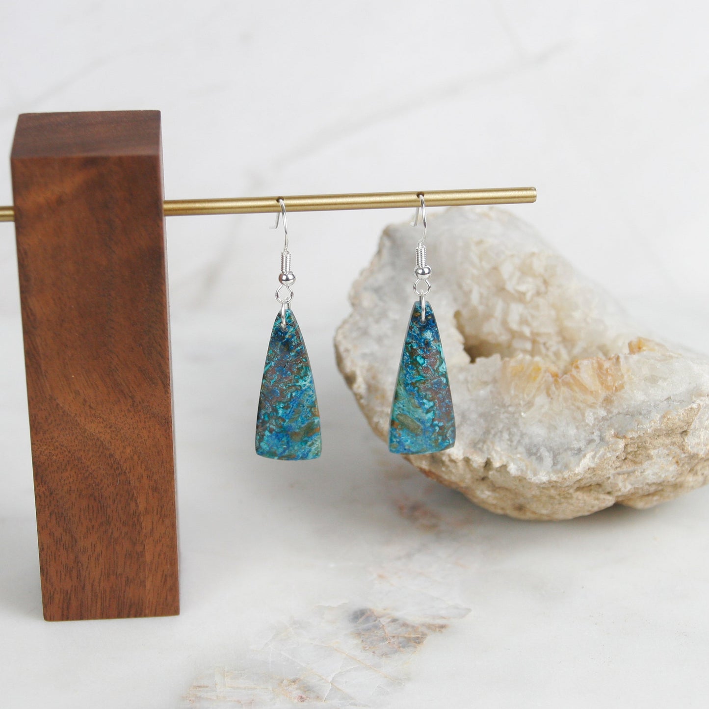 Chrysocolla Earrings