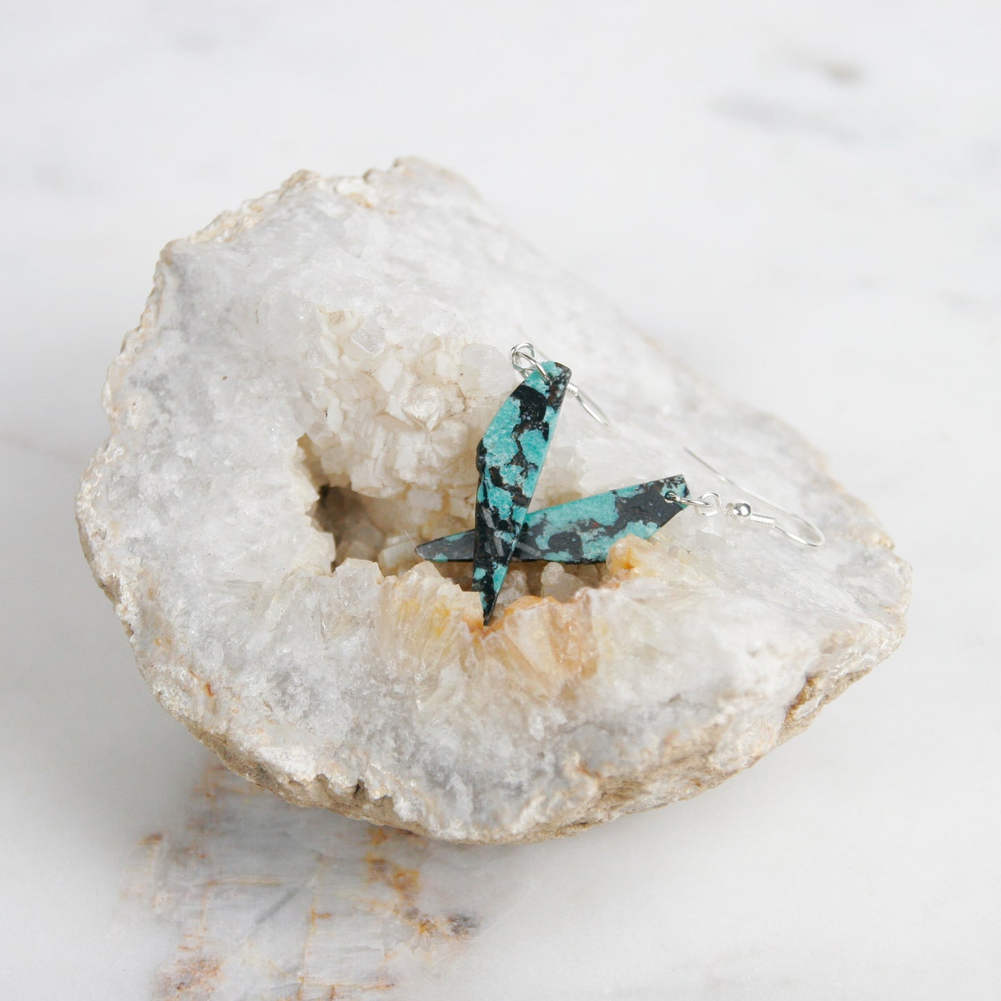Turquoise Sterling Silver Earrings