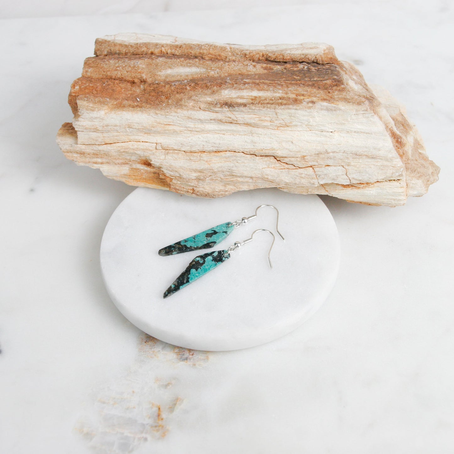 Turquoise Sterling Silver Earrings