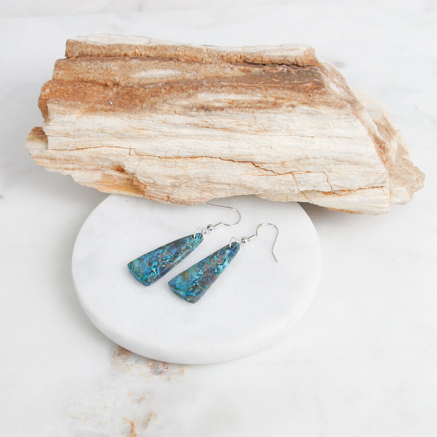 Chrysocolla Earrings