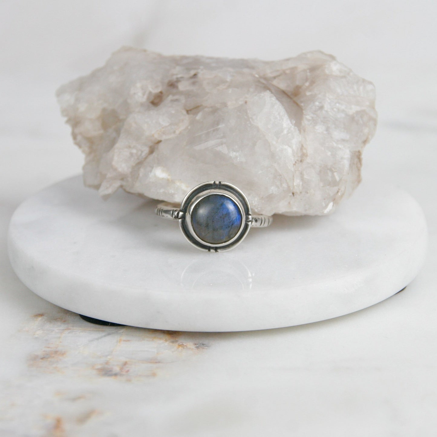 Handmade Labradorite Ring