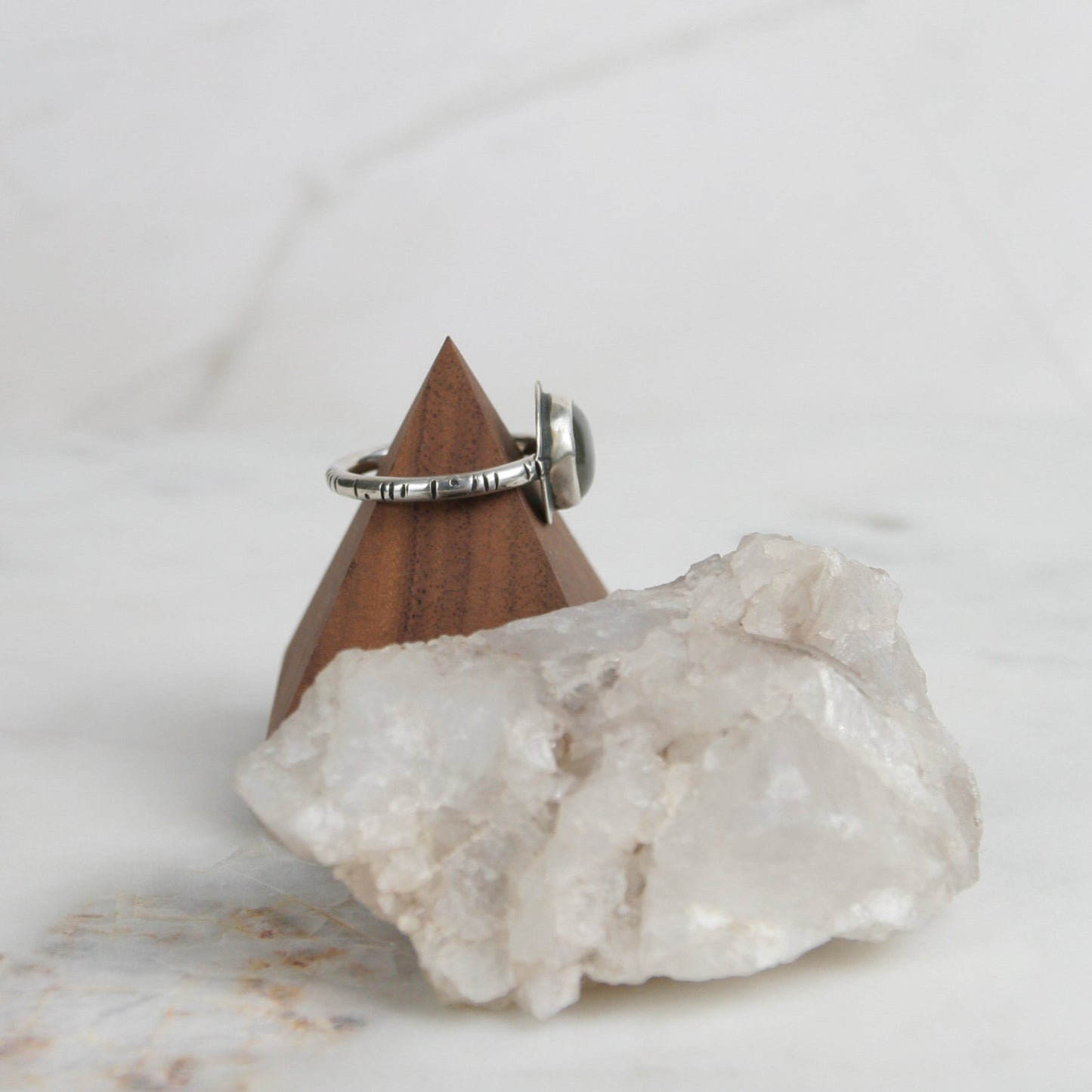 Handmade Labradorite Ring