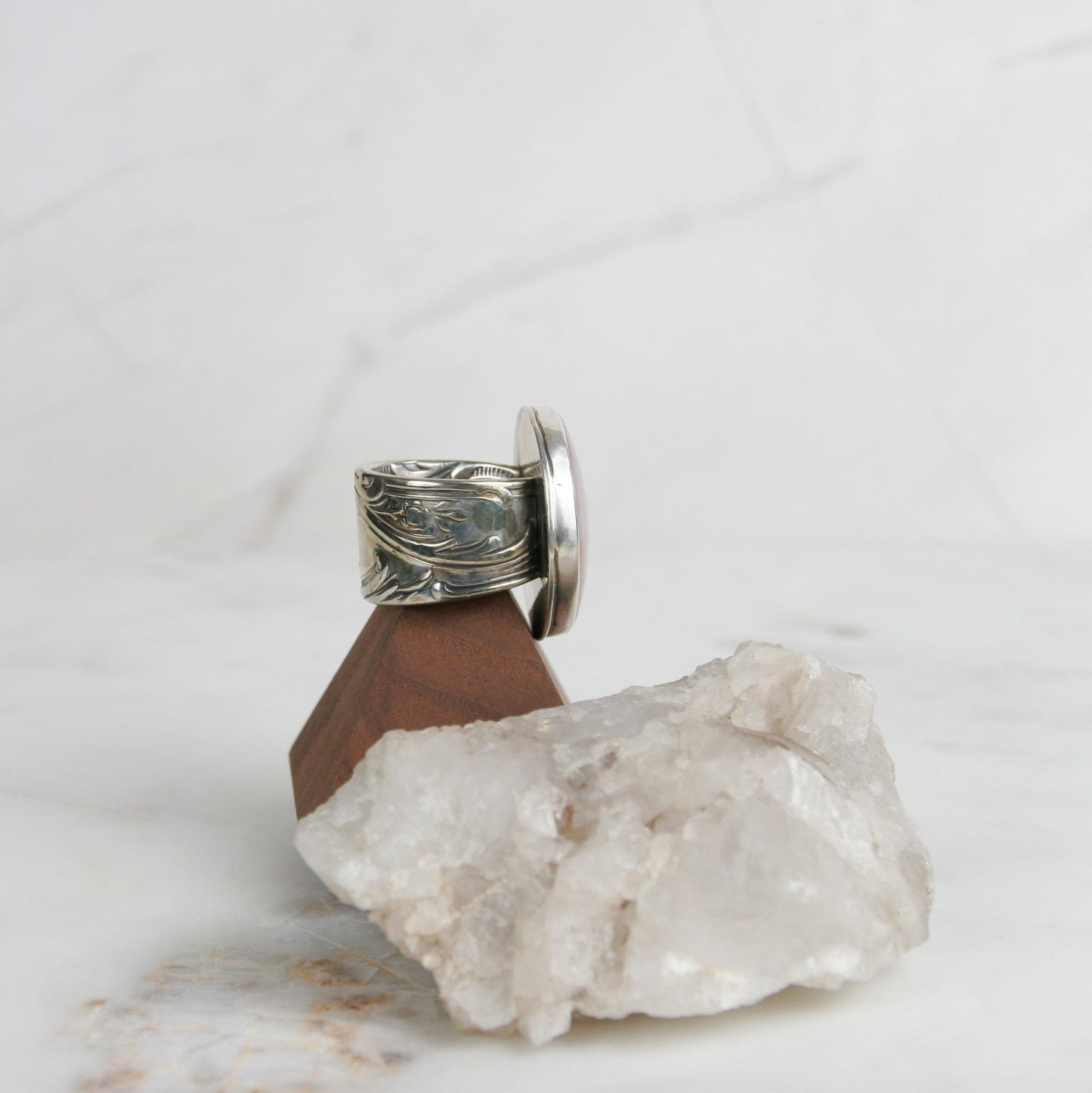 Lilac Sunset Jasper Ring