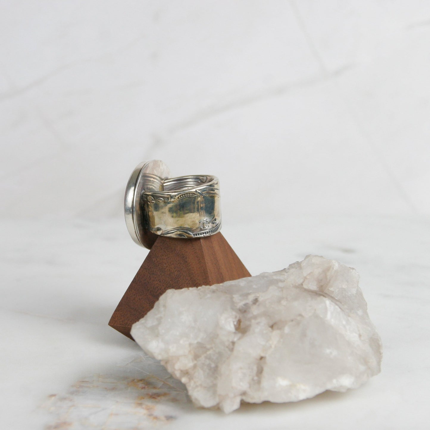 Lilac Sunset Jasper Ring