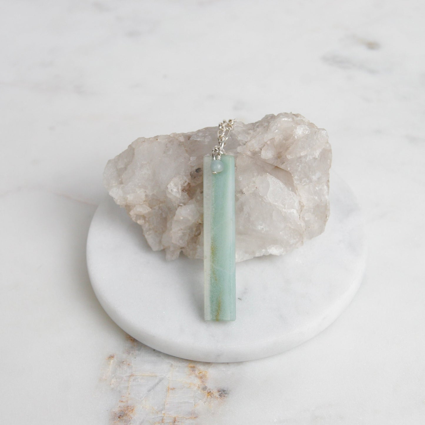 Bar Pendant Necklace