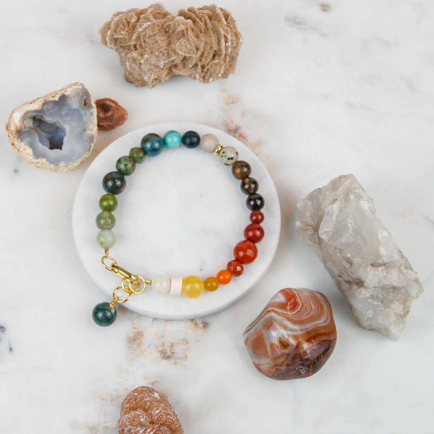 Rainbow in Neutrals Bracelet