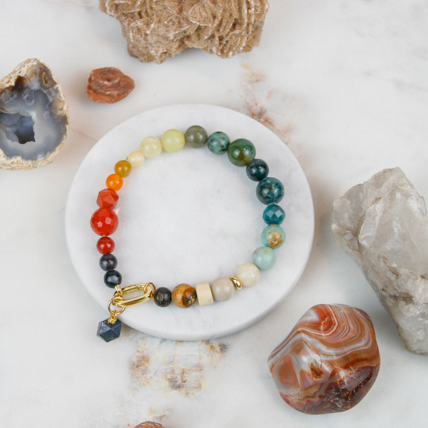 Rainbow in Neutrals Bracelet