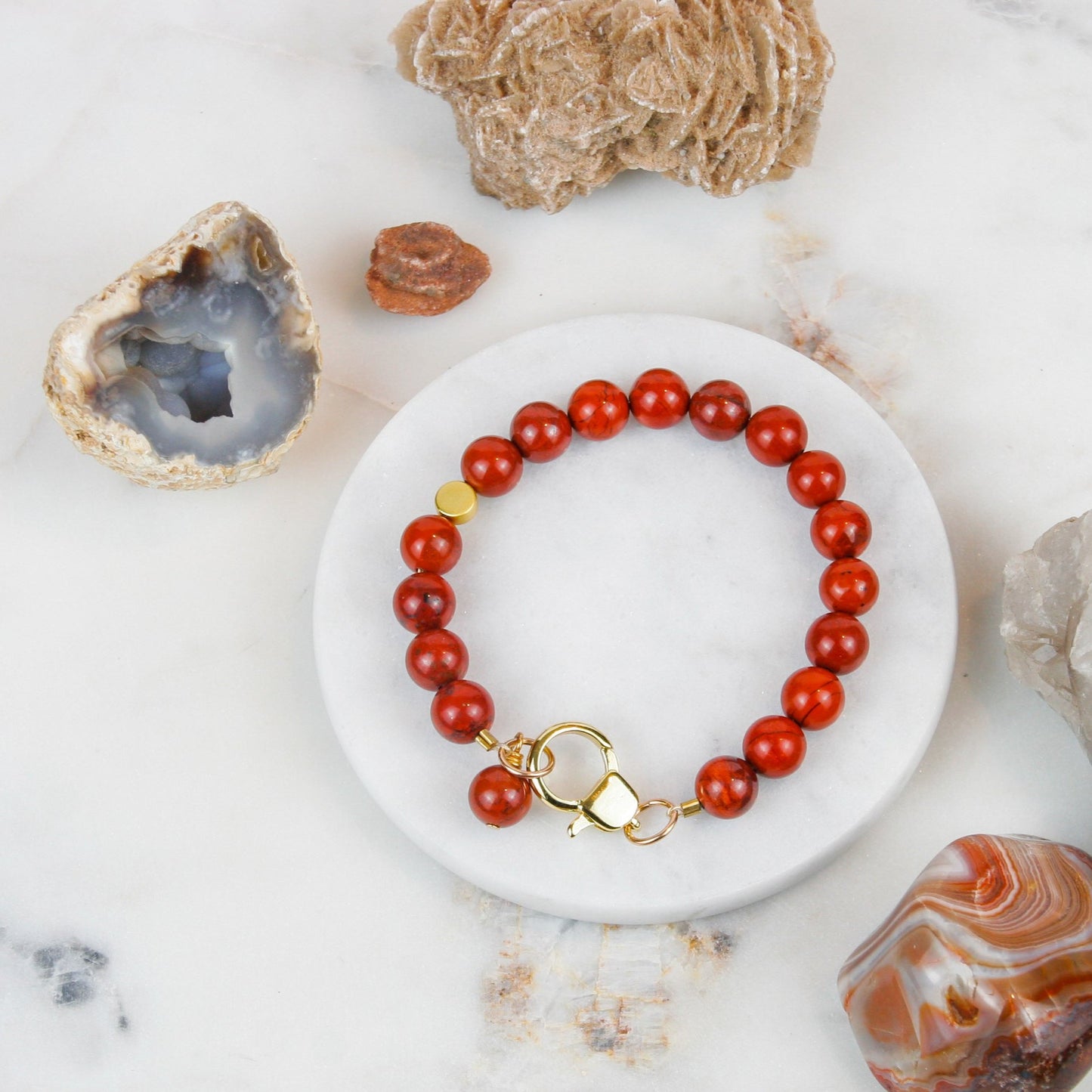 Red Jasper Bracelet