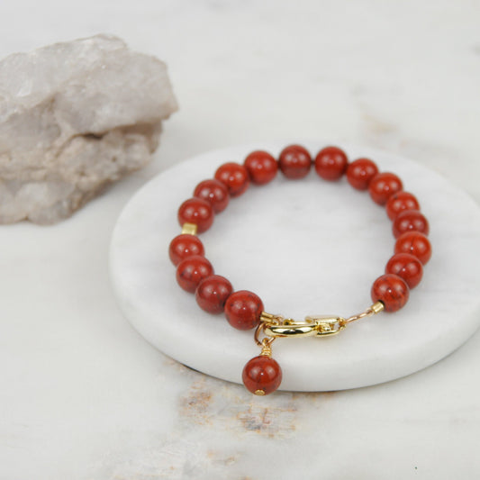 Red Jasper Bracelet