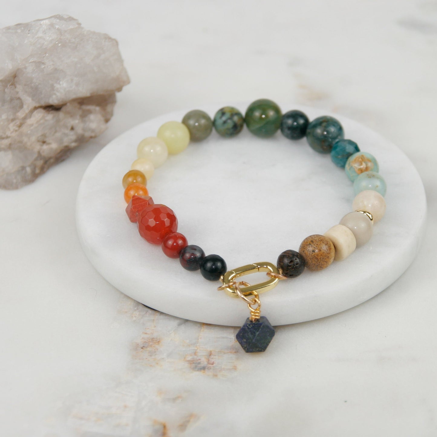 Rainbow in Neutrals Bracelet