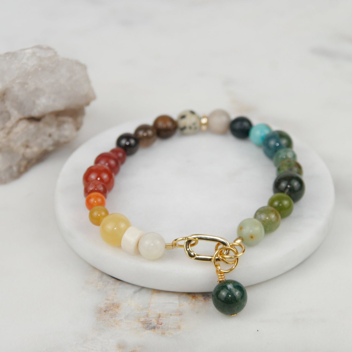 Rainbow in Neutrals Bracelet