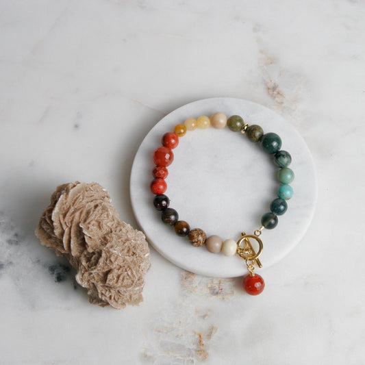 Rainbow in Neutrals Bracelet