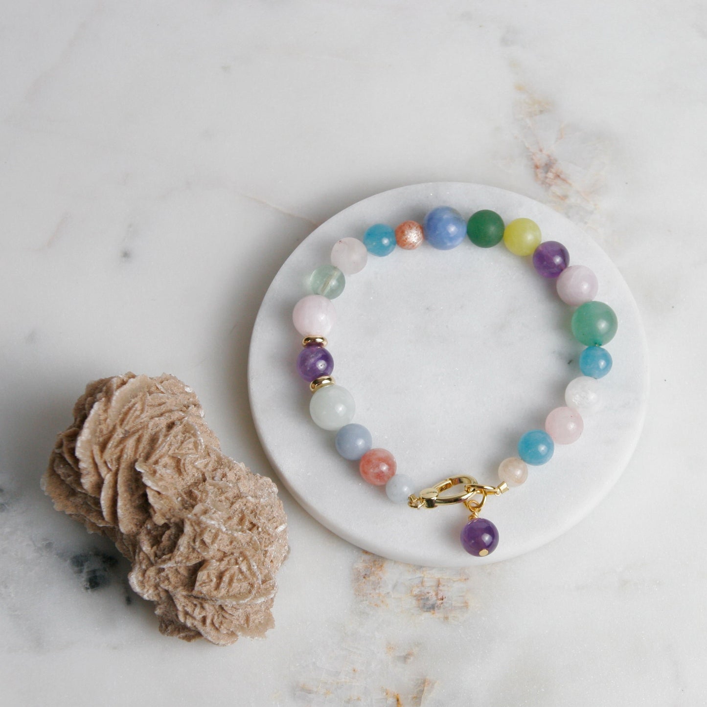 Pastel Bead Bracelet