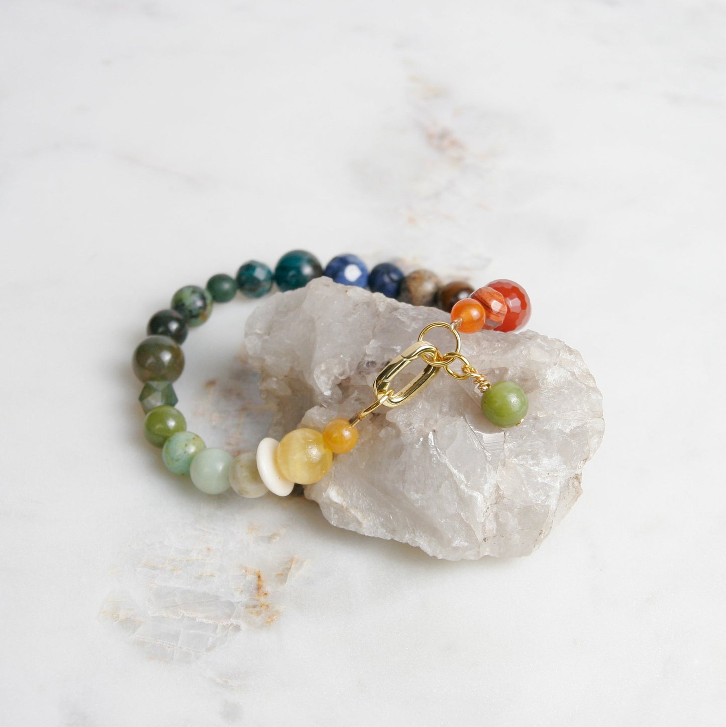 Rainbow in Neutrals Bracelet