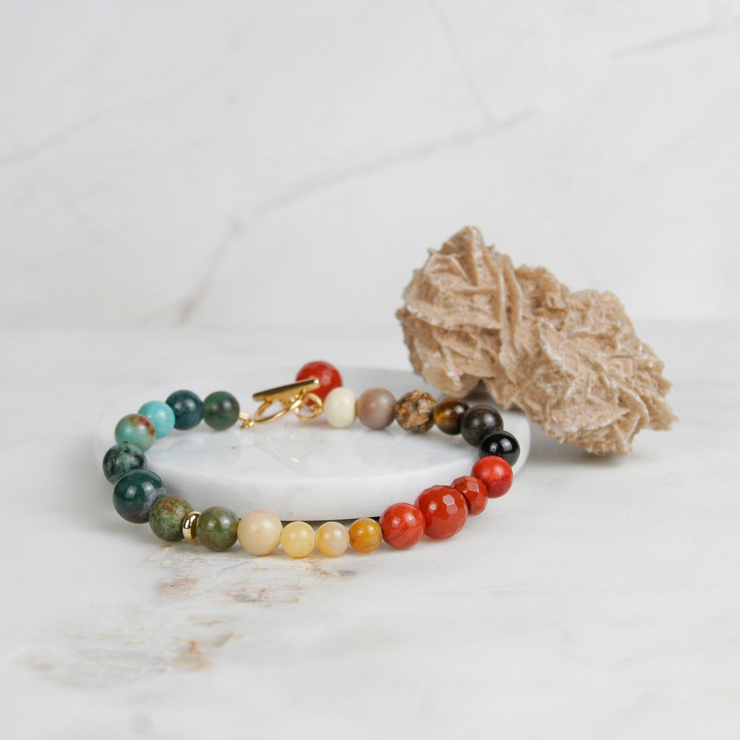 Rainbow in Neutrals Bracelet