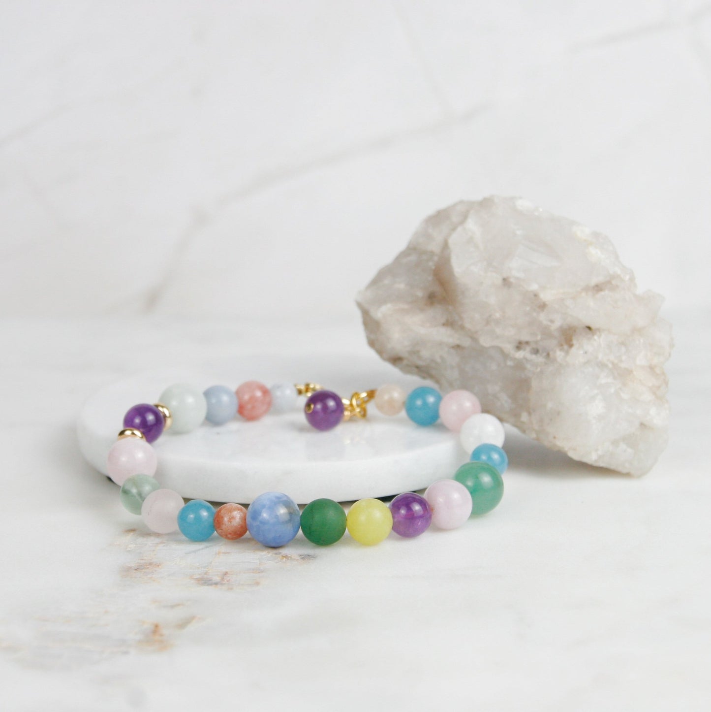 Pastel Bead Bracelet