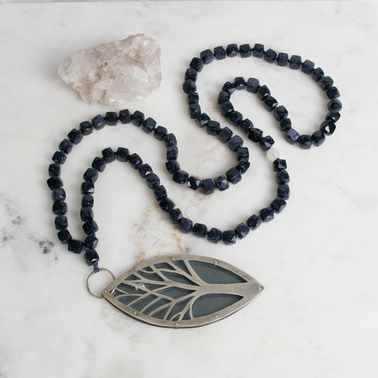 Winter Solstice Mala Necklace