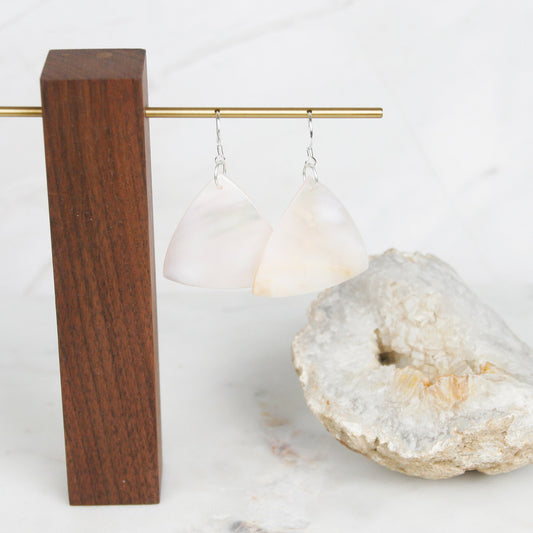 Simple Mother of Pearl Earrings