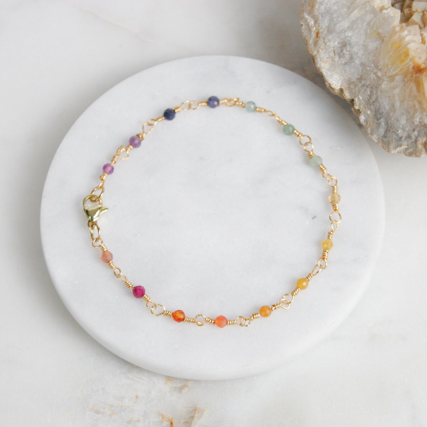 Tourmaline Wired Bracelet