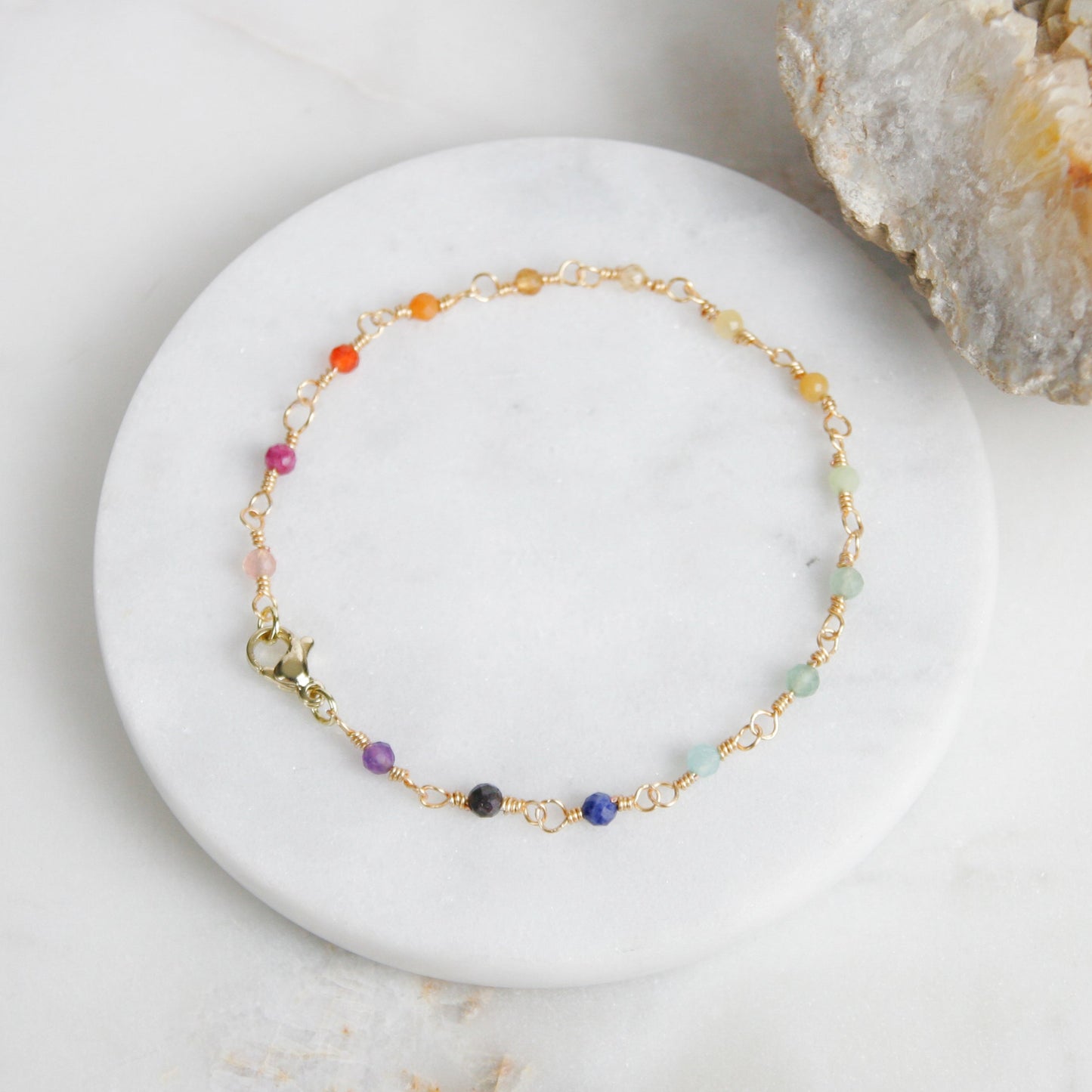 Rainbow Wired Bracelet