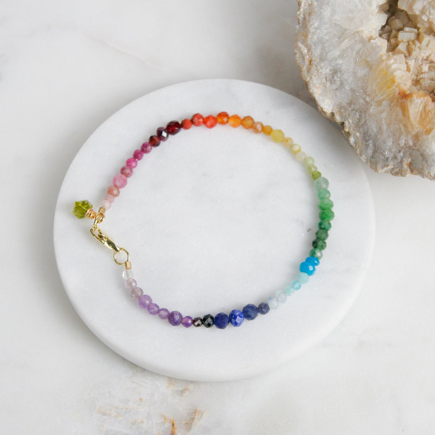Sparkling Gemstone Bracelet