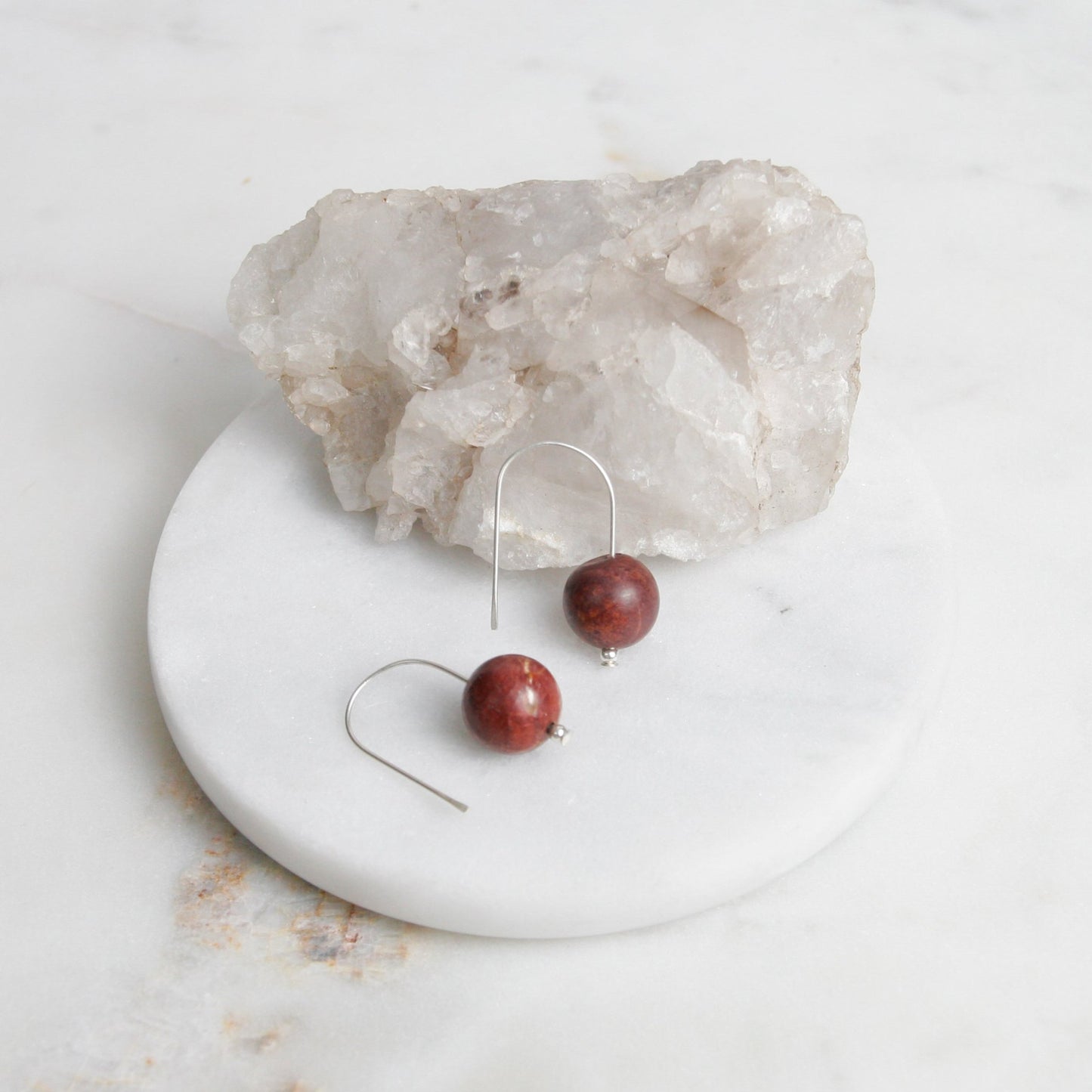 Cherry Creek Jasper Short Earrings