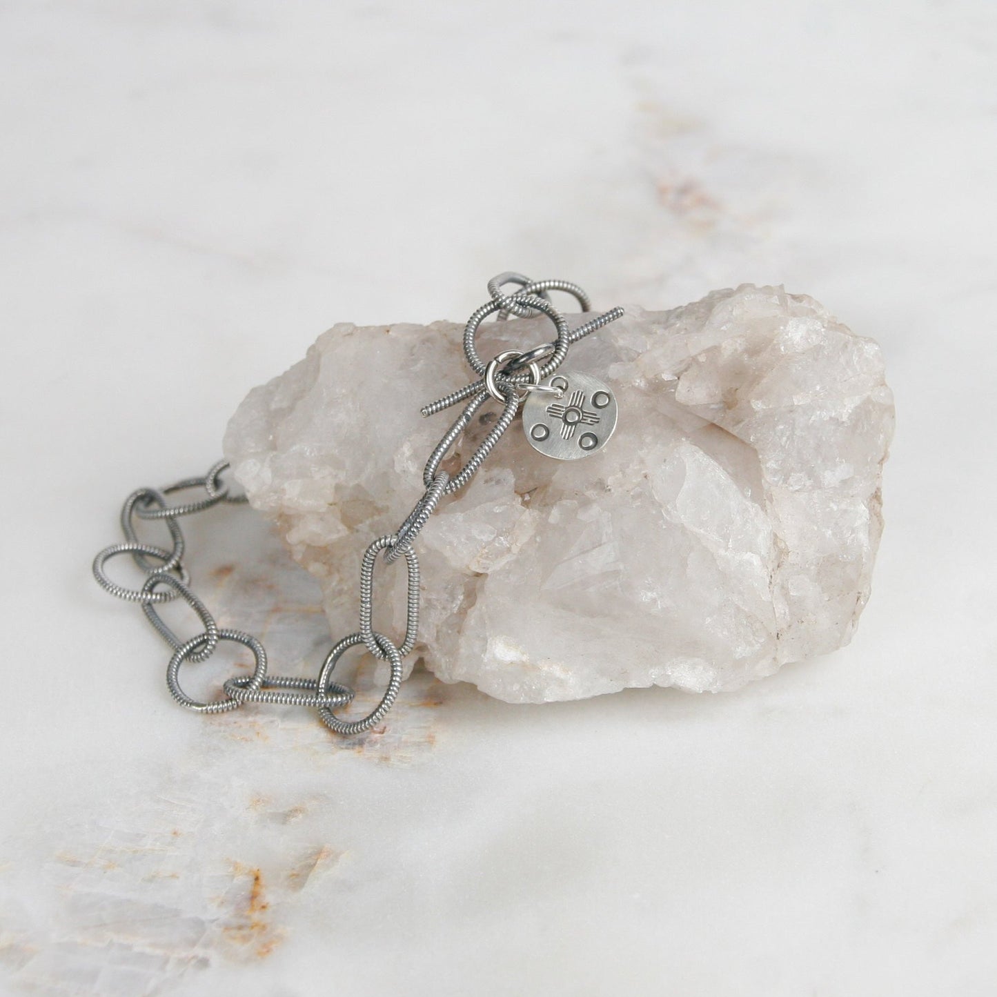 Sterling Silver Link Bracelet