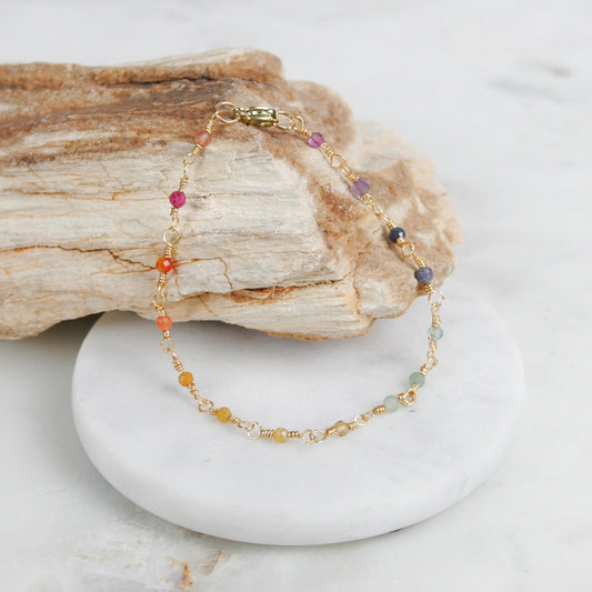 Tourmaline Wired Bracelet