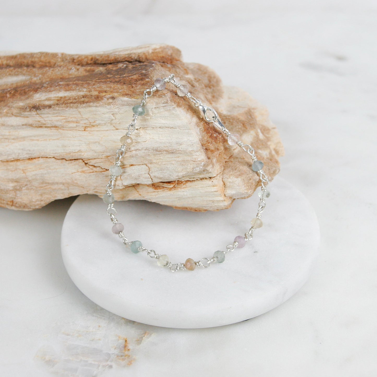 Rainbow Fluorite Bracelet