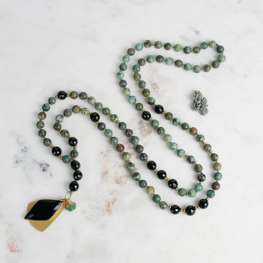 African Turquoise Necklace