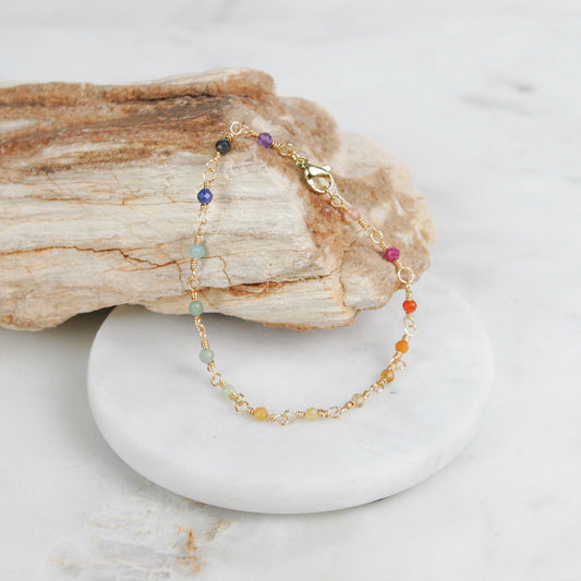 Rainbow Wired Bracelet