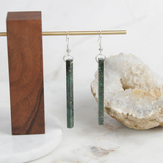 Column Turquoise Earrings