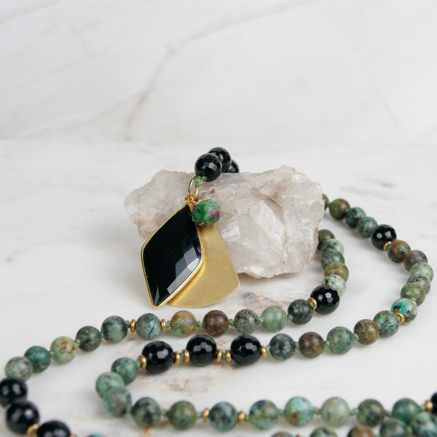 African Turquoise Necklace