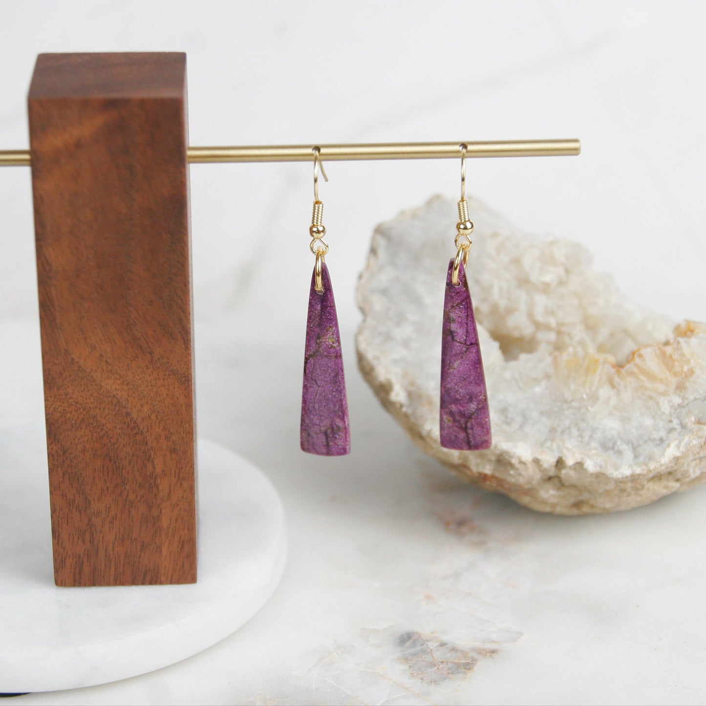 Atlantisite Gold Filled Earrings