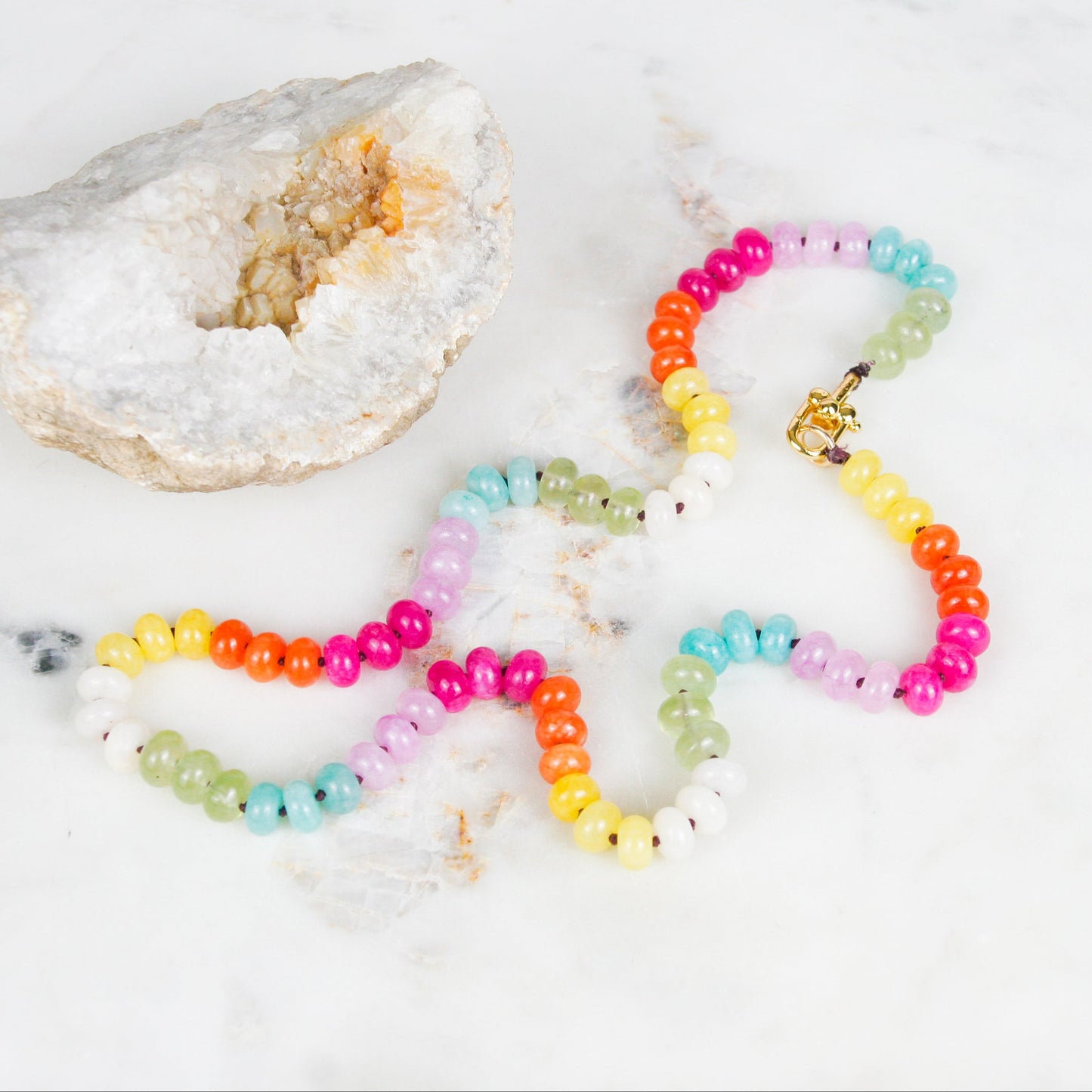 Dark Candy Jade Necklace