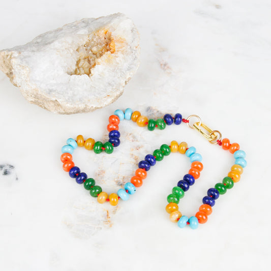 Funky Lapis Necklace