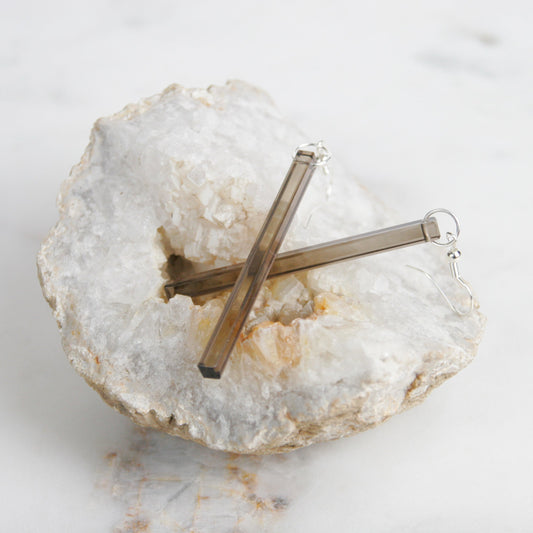 Smokey Quartz Earrings