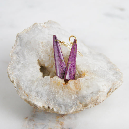 Atlantisite Gold Filled Earrings