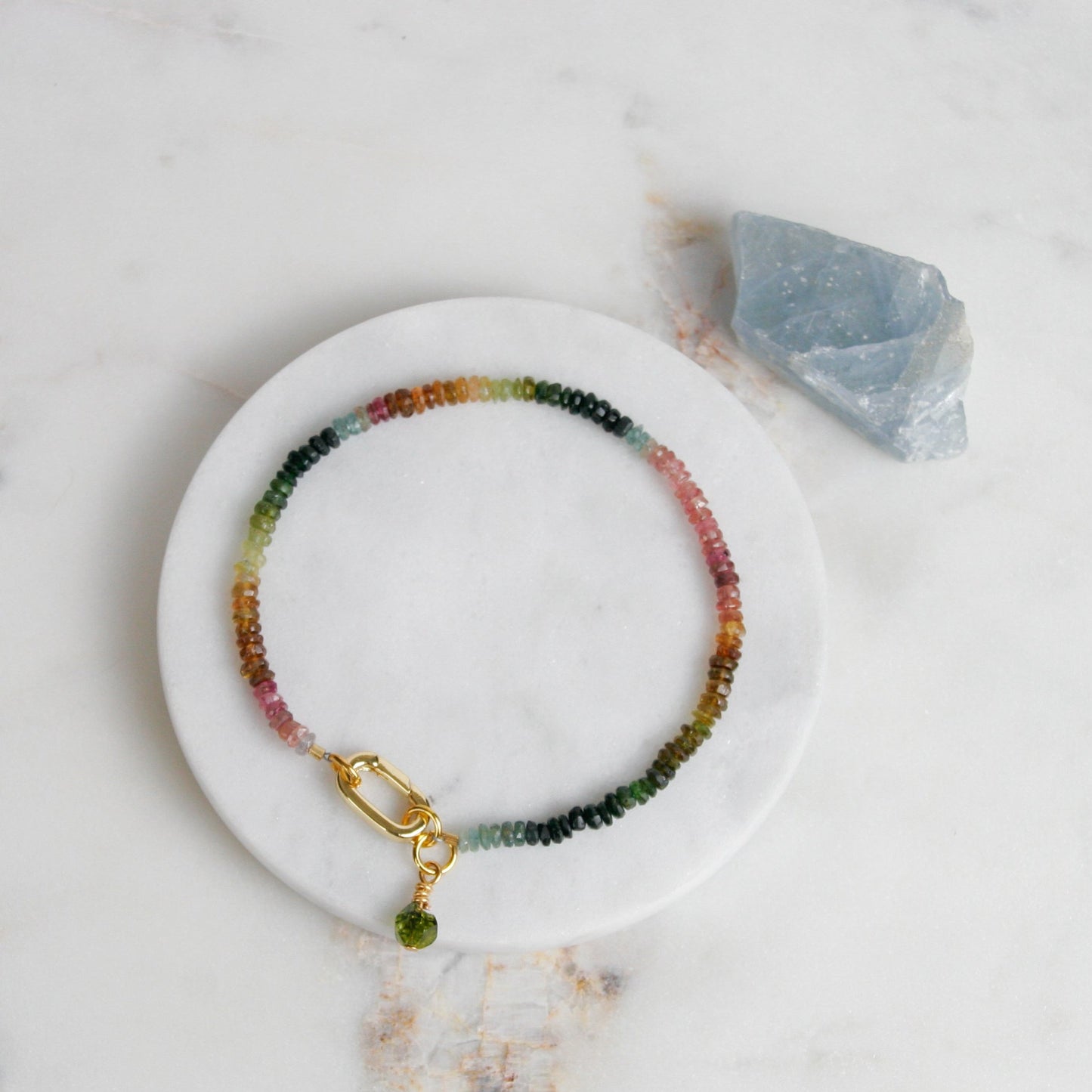 Rainbow Tourmaline Bracelet