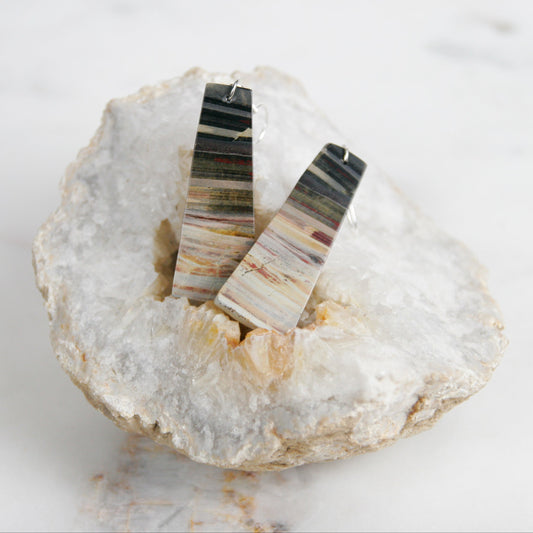 Morrisonite Jasper Earrings