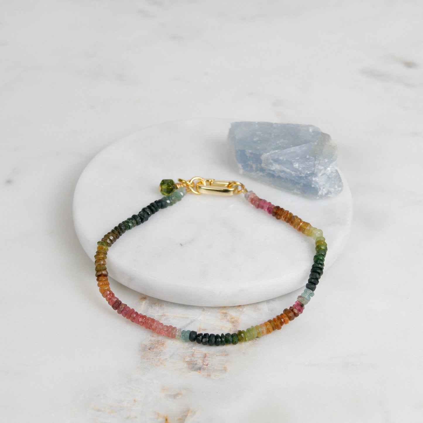 Rainbow Tourmaline Bracelet