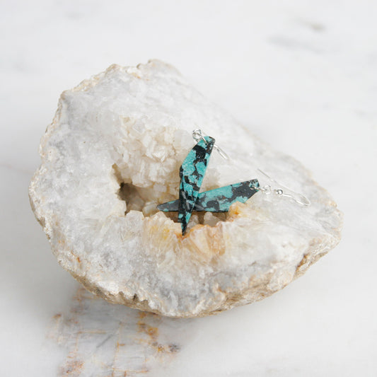 Turquoise Sterling Silver Earrings