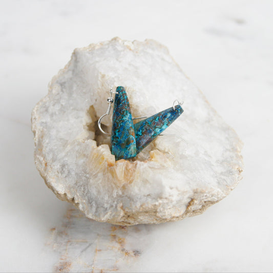 Chrysocolla Earrings