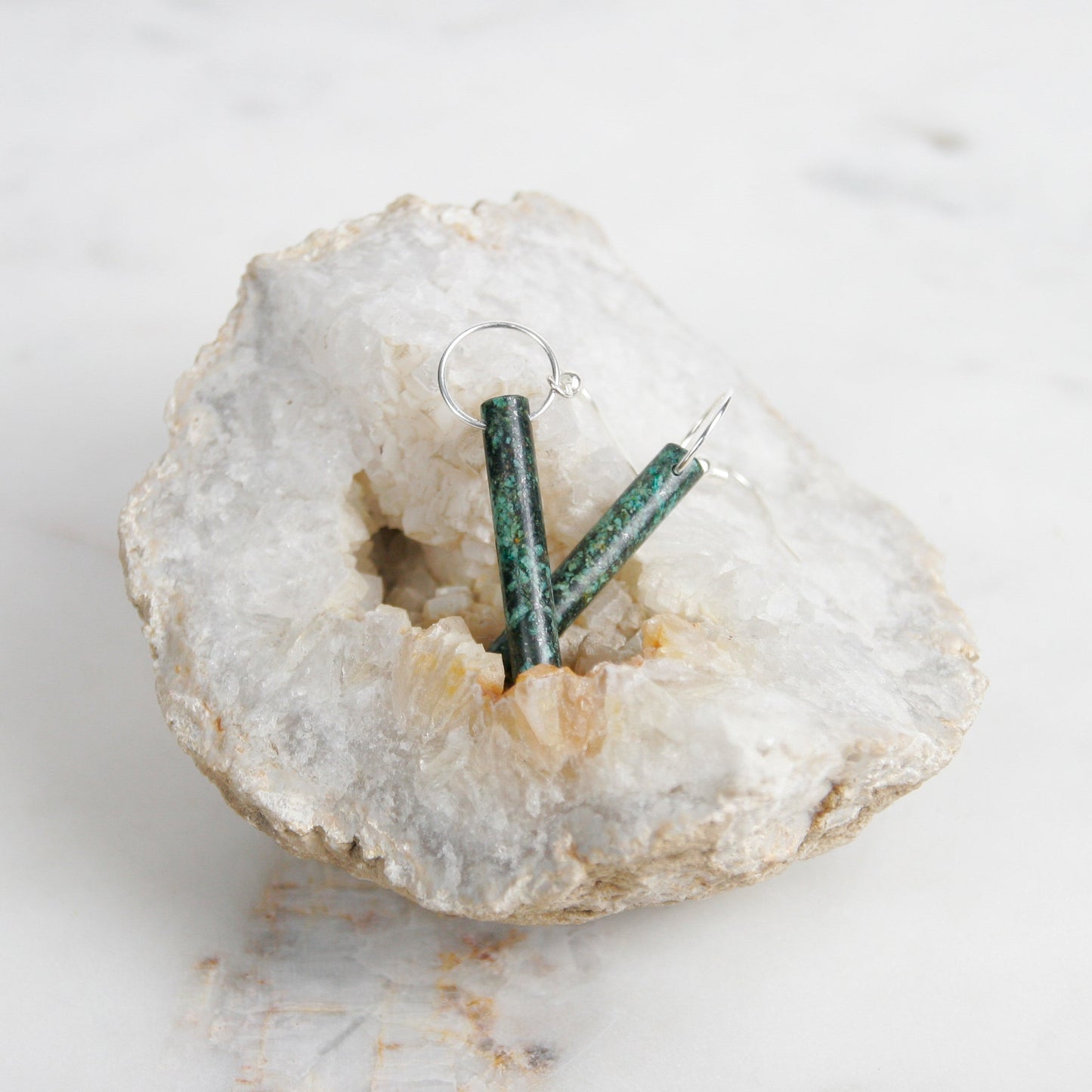 Unique African Turquoise Earrings