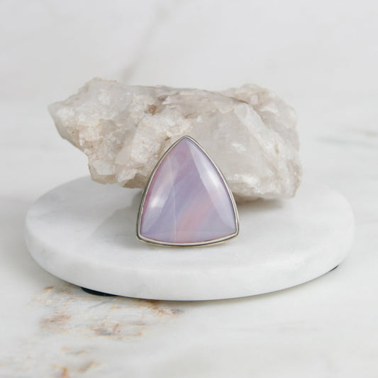 Triangle Sunset Jasper Ring